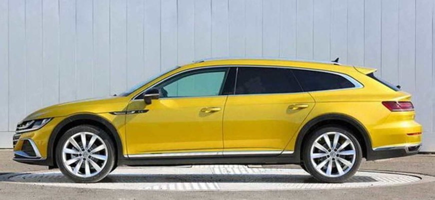 VW Arteon Shooting Brake je pár dní pred premiérou prezradený