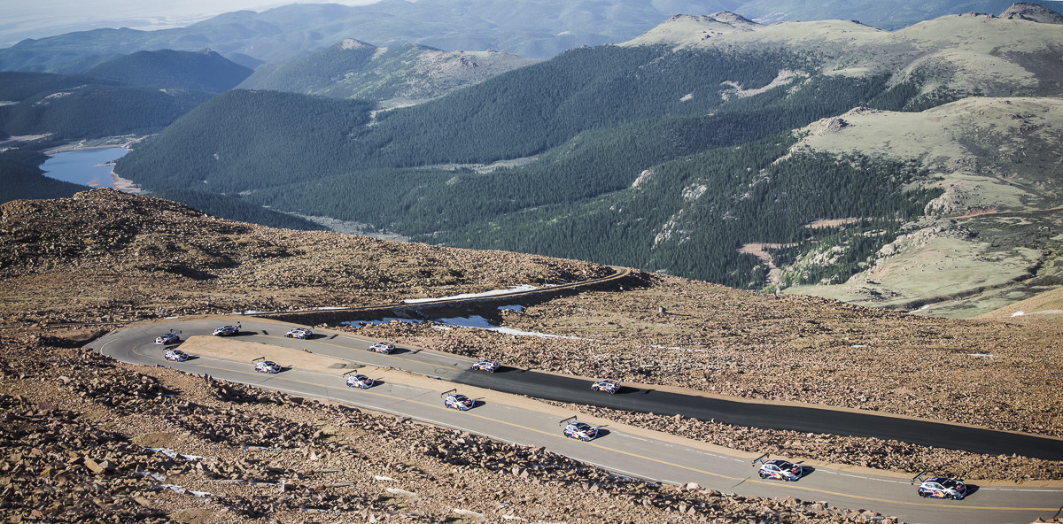 Panoráma Pikes Peak 2013