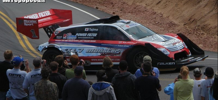 Naj videá Pikes Peak - rekordná jazda Nobuhiro Tajima Suzuki XL7 Pikes Peak 1000 k