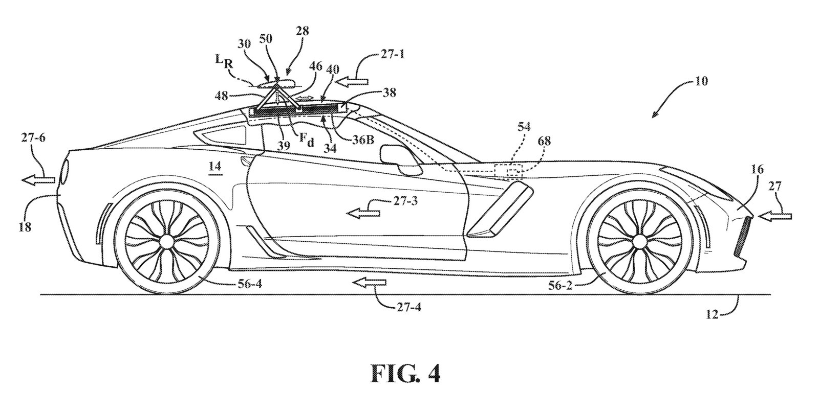 GM novými patentami naznačuje aktívnu aerodynamiku Corvette C8