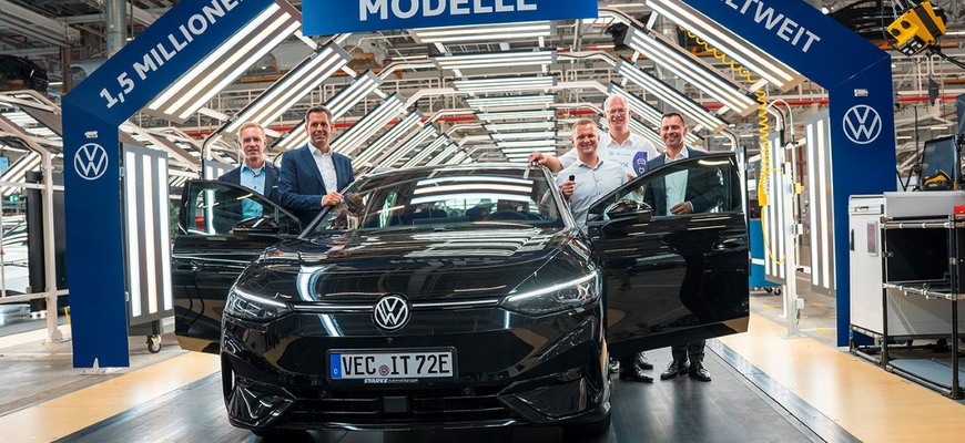Míľnik pre elektrické Volkswageny. Koncern vyrobil už 1,5 milióna modelov ID