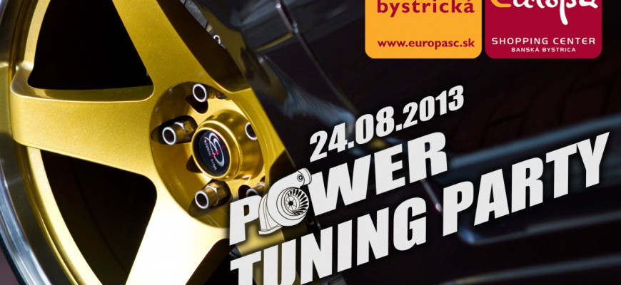 Cez víkend bude v centre BB ďalšia POWER TUNING PARTY