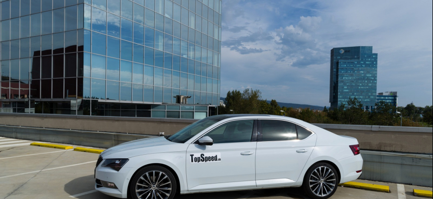 Test Škoda Superb III L&K TDI