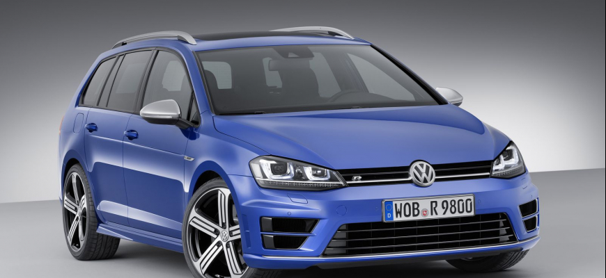 VW Golf R Variant prináša 300 koní a 605 litrový kufor