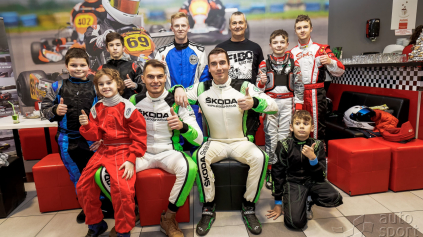 ŠTART SLOVAK INDOOR KARTING TEAMU PODPORILI MAJSTRI SR V RALLY