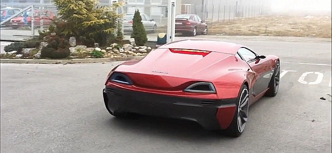 Chorvátsky 1088 koňový elektrosupercar Rimac Concept One ožil