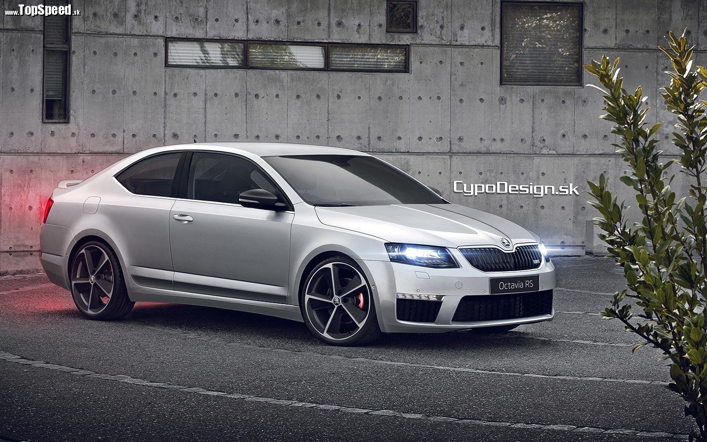 To je ona: Škoda Octavia III RS Coupé od Cypo Design