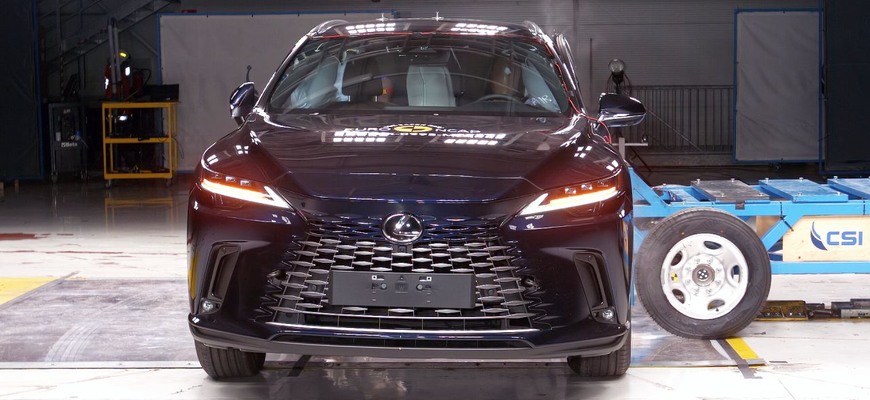 Lexus RX hravo nazbieral v Euro NCAP body na päť hviezd, výsledok si ale zaslúži komenár
