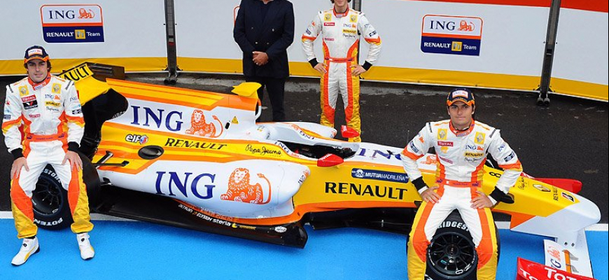 Monopost Renault R29 pre F1 2009