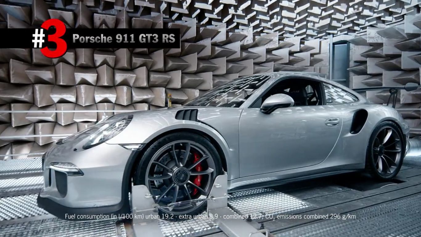 Porsche TOP5 zvuk motorov