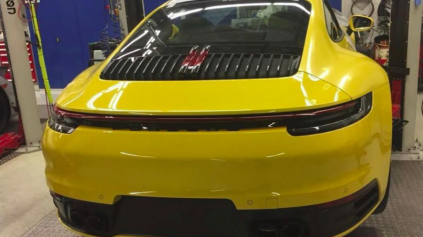 Unikol záber nového Porsche 911!