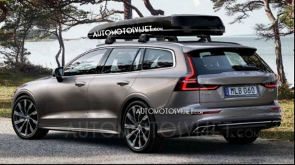 POZNÁME AJ VZHĽAD NOVÉHO KOMBÍKA VOLVO V60