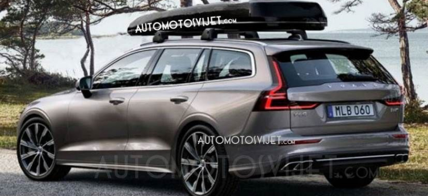 Poznáme aj vzhľad nového kombíka Volvo V60