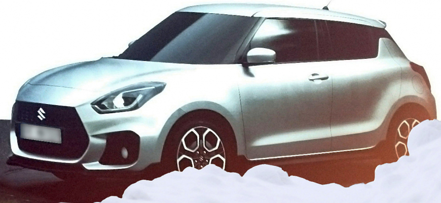 Prvé obrázky nového Suzuki Swift. Príde po lete