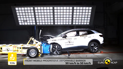 PODĽA KOMISÁROV Z EURO NCAP VW ID.4 NEMAL VÝRAZNÝ PROBLÉM