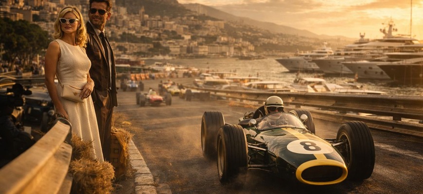 Oceans prequel vráti F1 na plátna, Margot Robbie a Bradley Cooper mieria do Monaka 1962