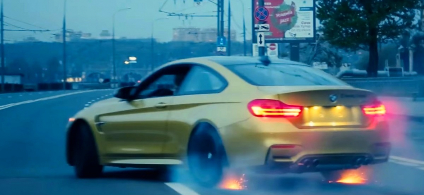 BMW M4, Moskva a drifting sú jedným slovom REBÉLIA