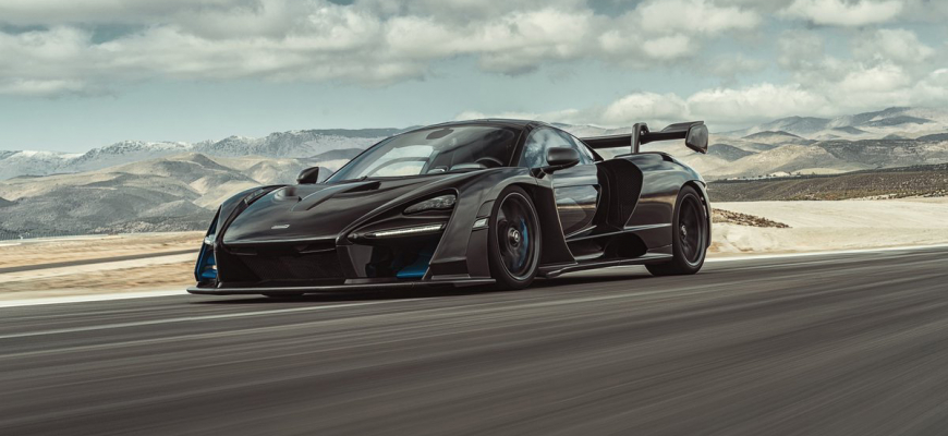 McLaren Senna s Brunom Sennom za volantom