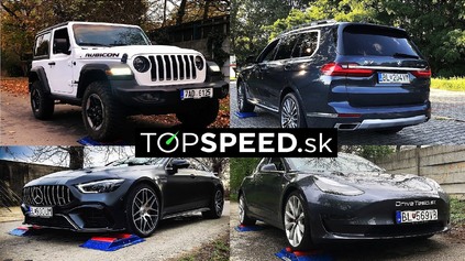 4X4 TESTY: REBRÍČEK VÝSLEDKOV A ČASOV