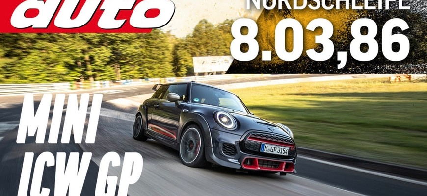 Mini JCW GP má prvý reálny čas na Nürburgringu. Predprodukčná verzia bola rýchlejšia