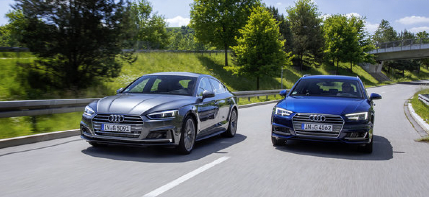 Audi g-tron ponúka pohon na zemný plyn pre A4 Avant a A5 Sportback
