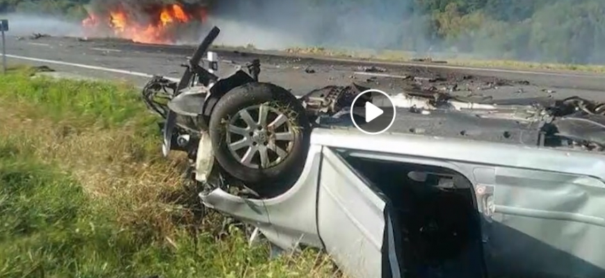 Zábery, ktoré mrazia. Následky dopravných nehôd na Slovensku