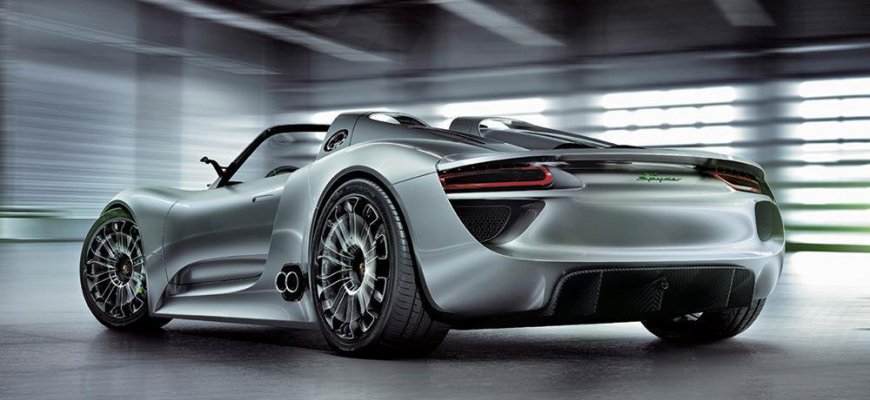 Porsche 918 Spyder v pohybe... úžasné!