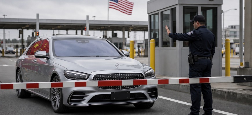 Zákaz predaja Mercedesov v USA? Považujú ich za bezpečnostnú hrozbu?