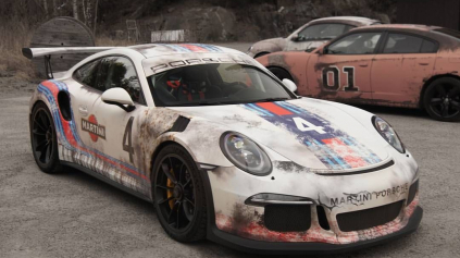 Hrdzavé Porsche 911 GT3 RS? Áno, a sekne mu to