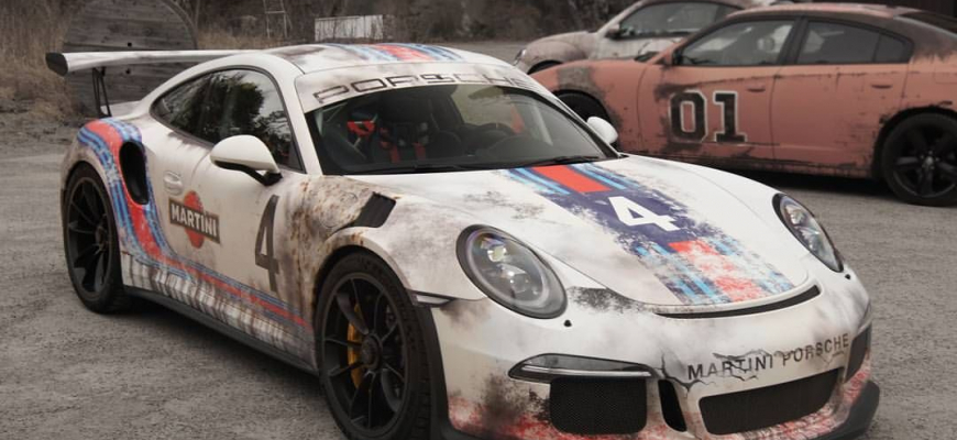 Hrdzavé Porsche 911 GT3 RS? Áno, a sekne mu to