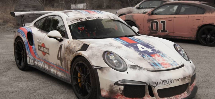 Hrdzavé Porsche 911 GT3 RS? Áno, a sekne mu to