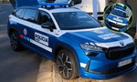 Policajné autá s novým polepom? Nie tak celkom!