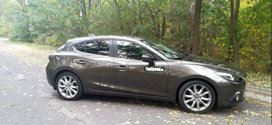 Test jazdenky Mazda 3 BM/BN (2013 - dnes)