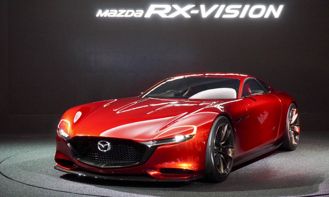 Sériová Mazda RX-Vision nebude hybrid