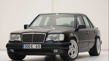 BRABUS E500 W124 6.5 JE LEGENDA. V R1990 MAL 450 K A STO DÁ ZA 5,2 S!