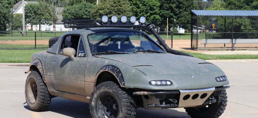 Najšialenejšia Mazda MX-5? Offroad 