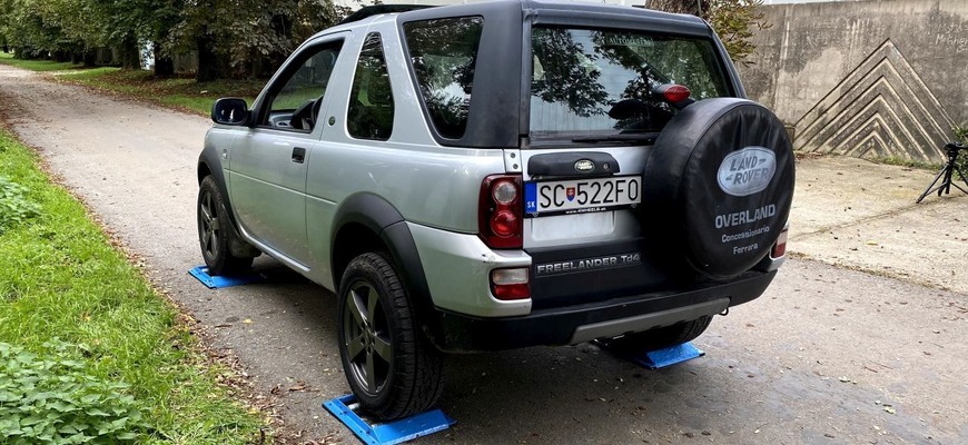 Land Rover Freelander (Alfonz) 4x4 test