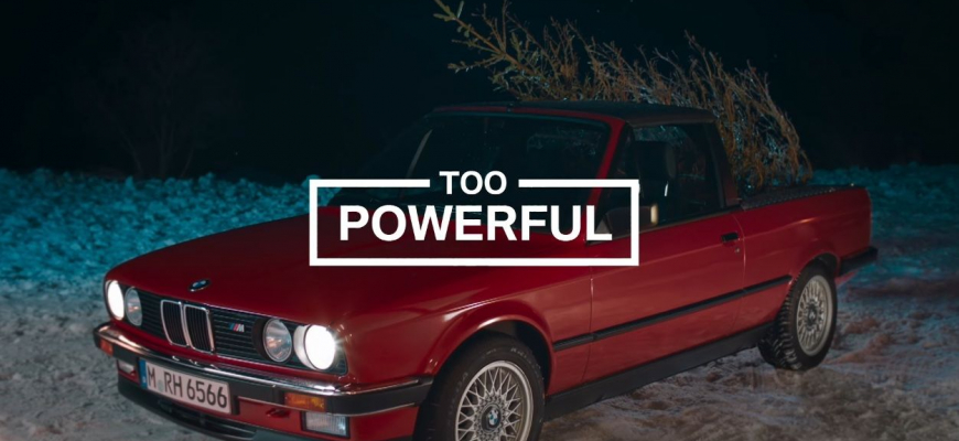 Vianočná reklama s BMW M3 E30 Pickup vás dostane!