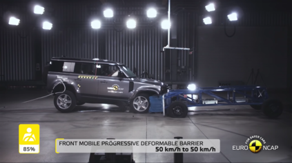 AKO PREŠIEL LAND ROVER DEFENDER EURO NCAP TESTY?