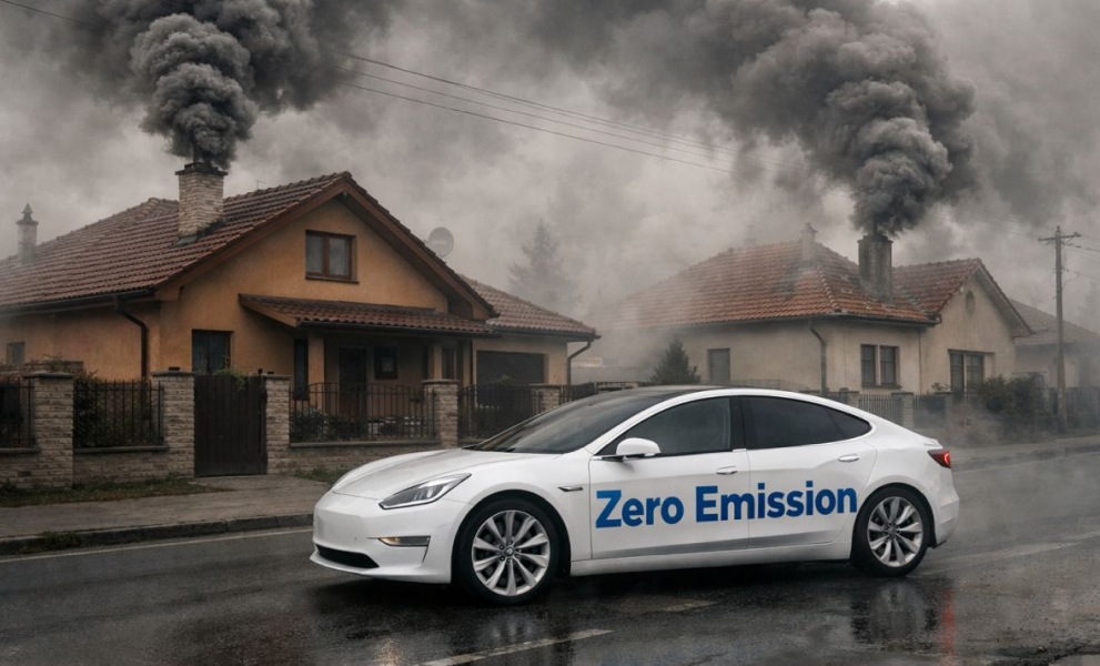 EÚ DUSÍ AUTÁ. ĽUDÍ DUSÍ SMOG. ZELENÁ POLITIKA V PRAXI