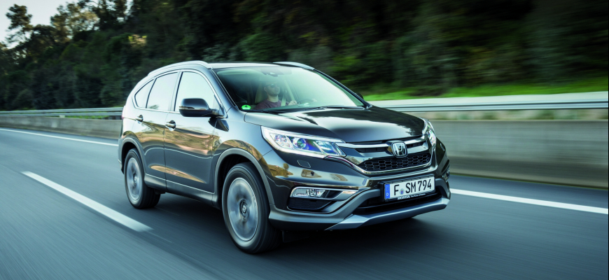 Honda CR-V má po facelifte 9 stupňovú prevodovku a 1,6 litrový nafťák