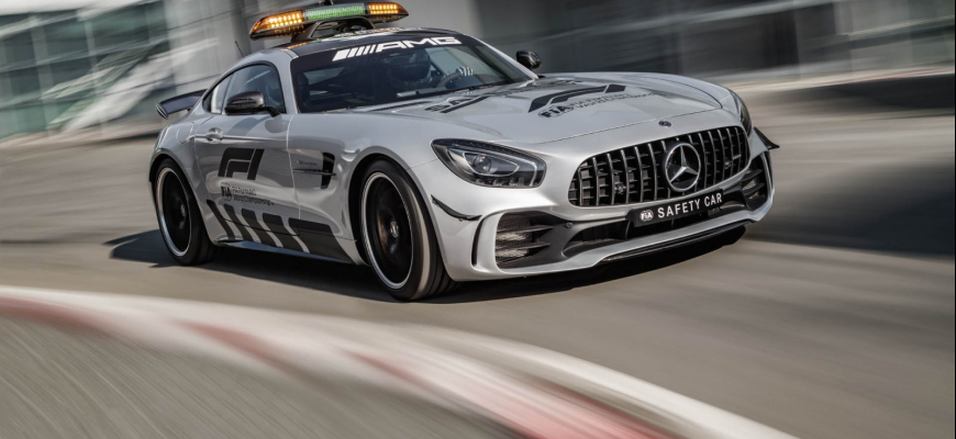 Mercedes AMG GT R je najsilnejší safety car Formuly 1