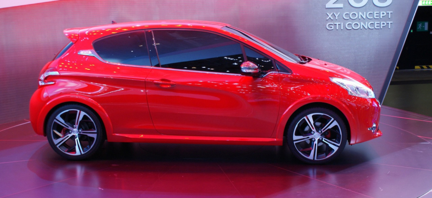 Ženeva 2012: Peugeot 208 GTI Concept