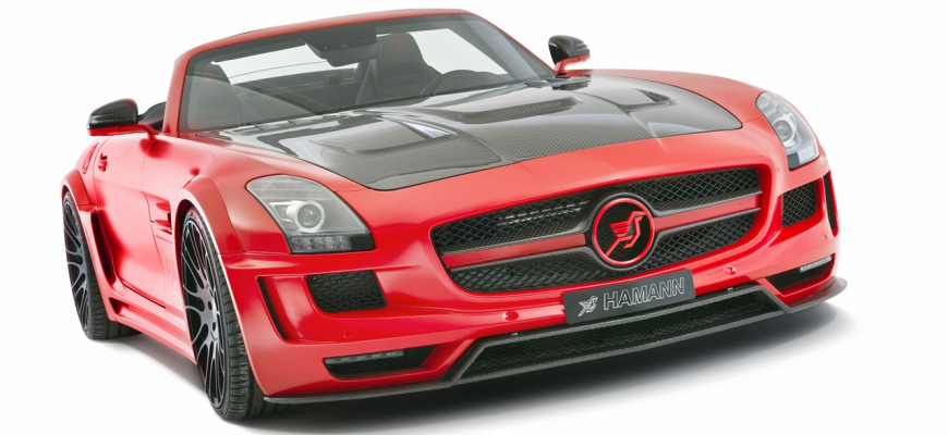 Hamann Hawk Roadster- Mercedes SLS v prevedení krv a karbón