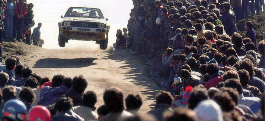 Walter Röhrl na Rally Portugal 1985