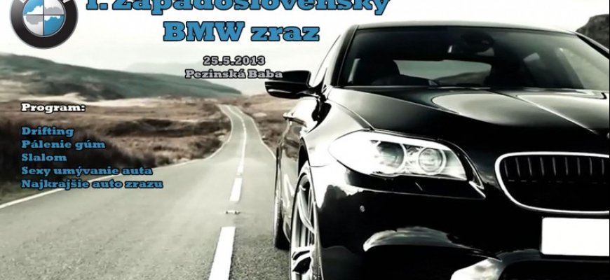1. Západoslovenský BMW zraz