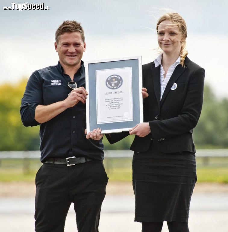 Mauro Calo a jeho oficiálny dokument o zápise do Guiness World Record Book