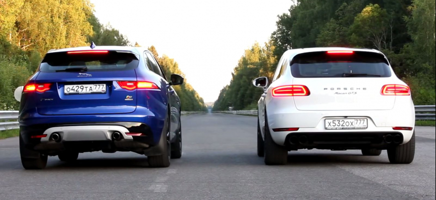 Jaguar F-Pace vs. Porsche Macan GTS