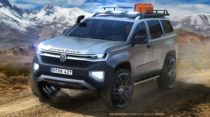 DOTIAHNU KONEČNE NEMCI DO VÝROBY SUV VW AMAROK? STÁLE UKRÝVAJÚ TAJNÝ SEDEMMIESTNY PROTOTYP