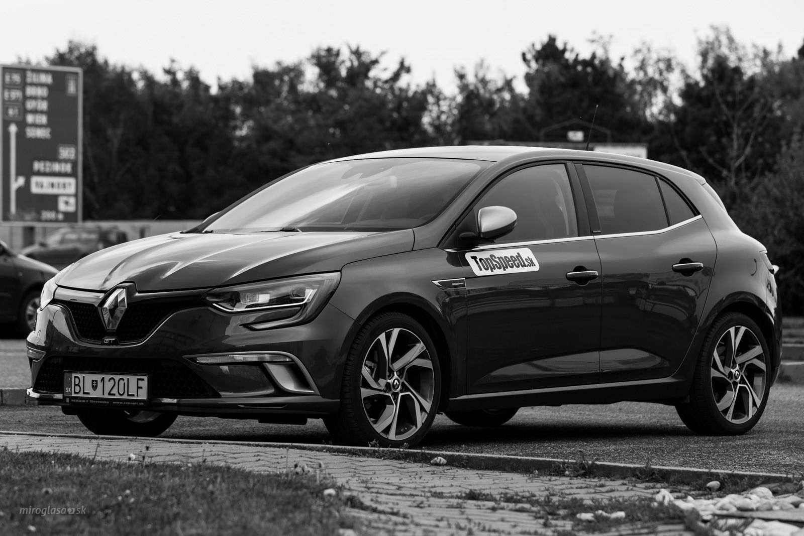 TopSpeed.sk test - Renault Mégane GT 4. gen